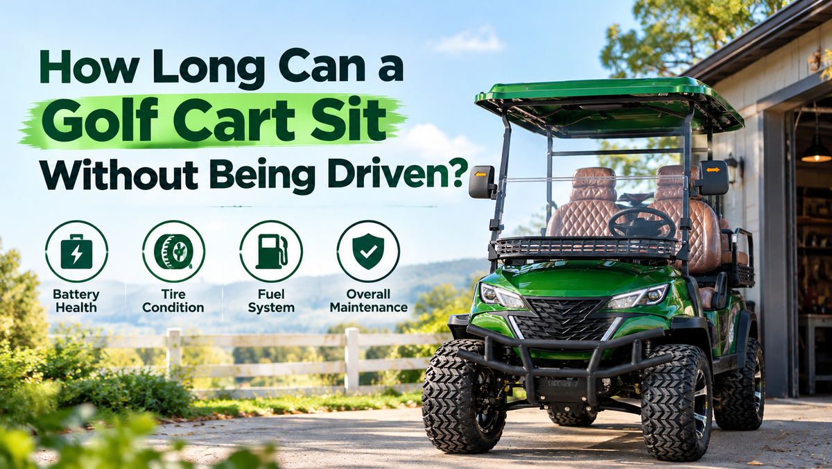 How Long Can a Golf Cart Sit Without Being Driven?