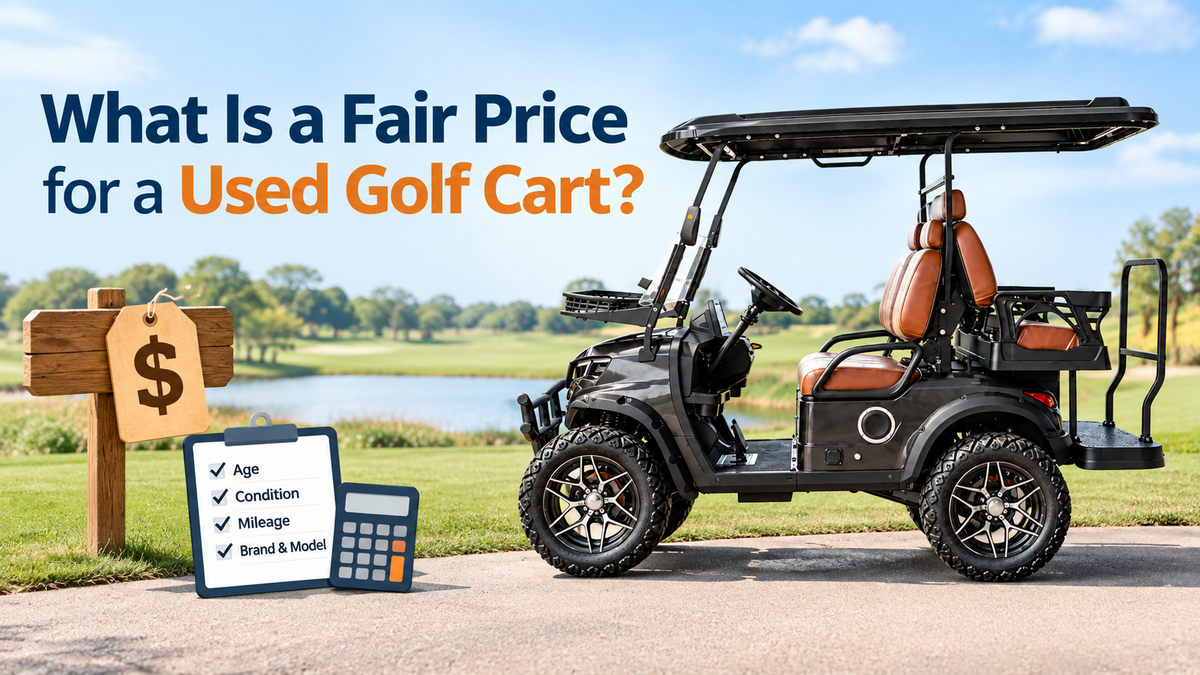 What Is a Fair Price for a Used Golf Cart?