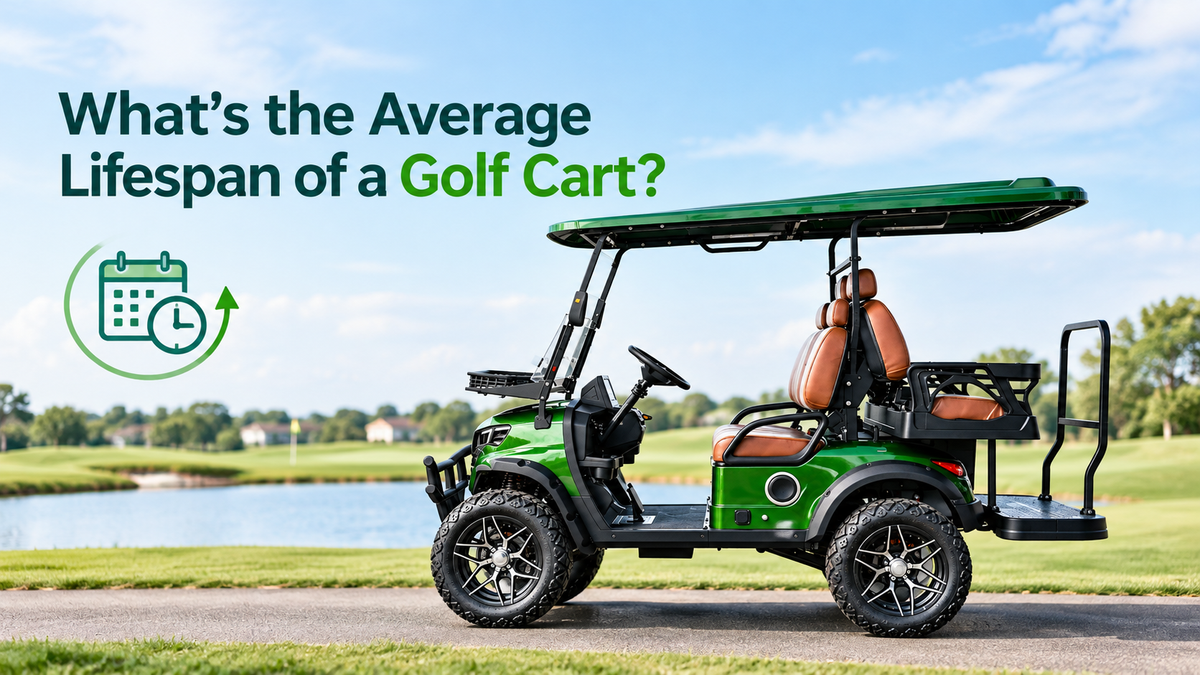 What's the average lifespan of a golf cart?