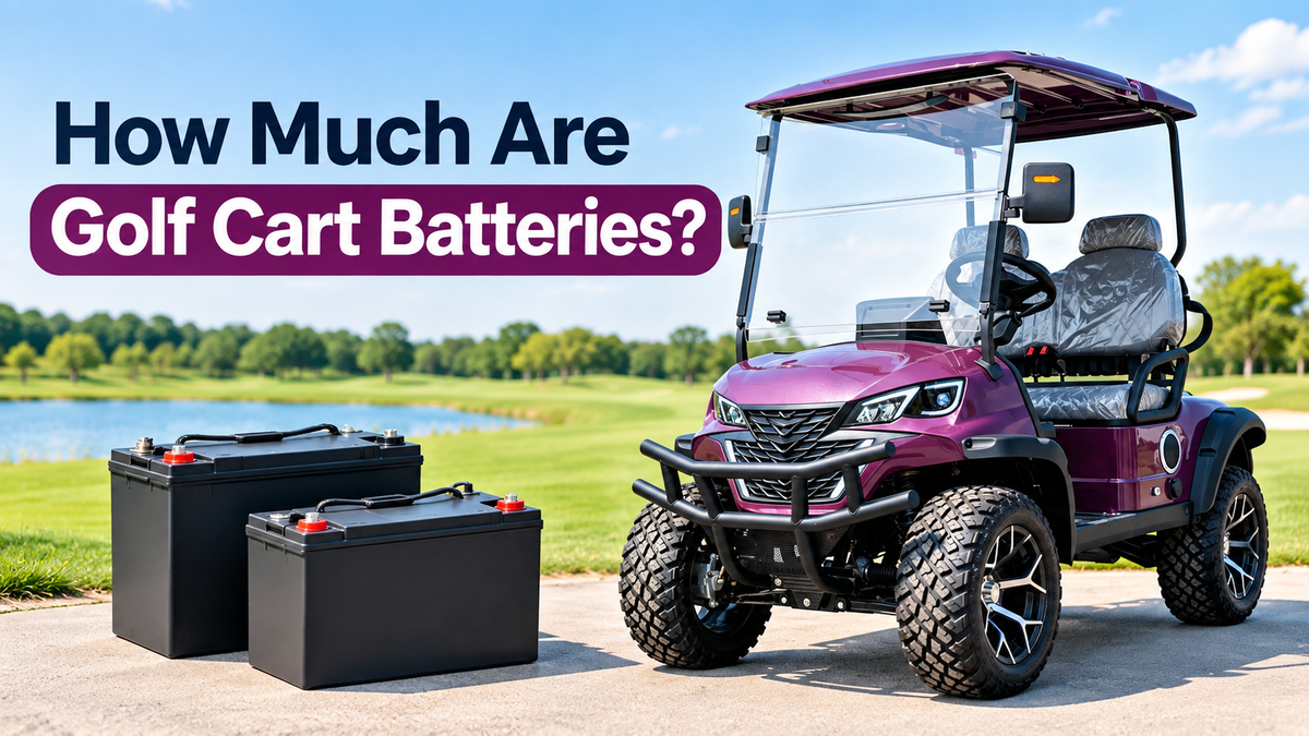 How Much Are Golf Cart Batteries?